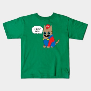 Kitty Costume Kids T-Shirt